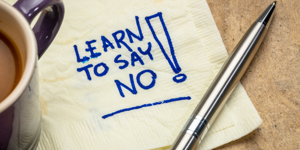 Saying No
